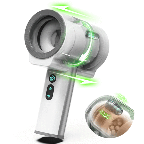 Dreamhorse Thunder God Airplane Cup Telescopic Rotating Vibration Male Masturbator