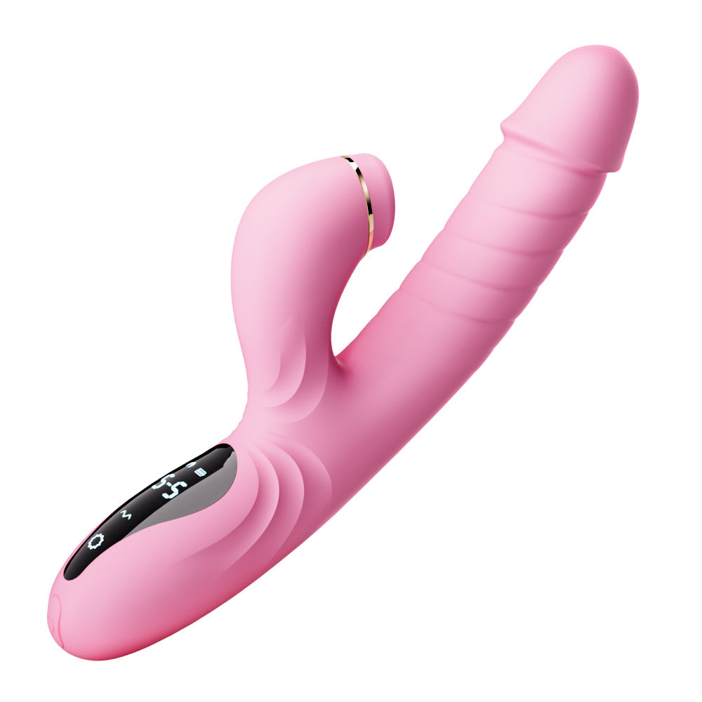 Night Sakura Water Moe – G-spot High-Frequency Telescopic Vibrator with Suction & Tongue Stimulation