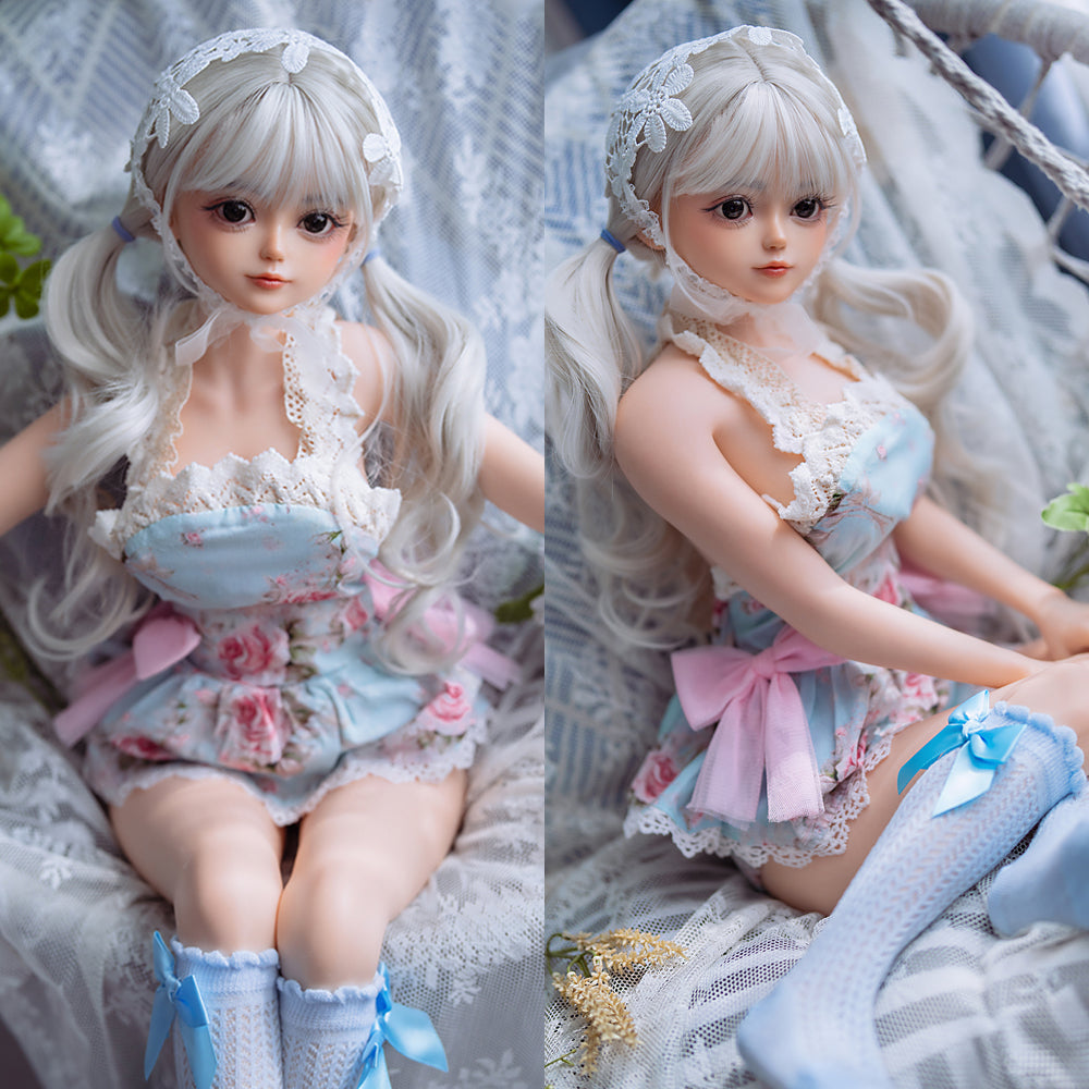 Solid doll full silicone handle can be inserted into the anime 85cm soft sexy doll joint human version