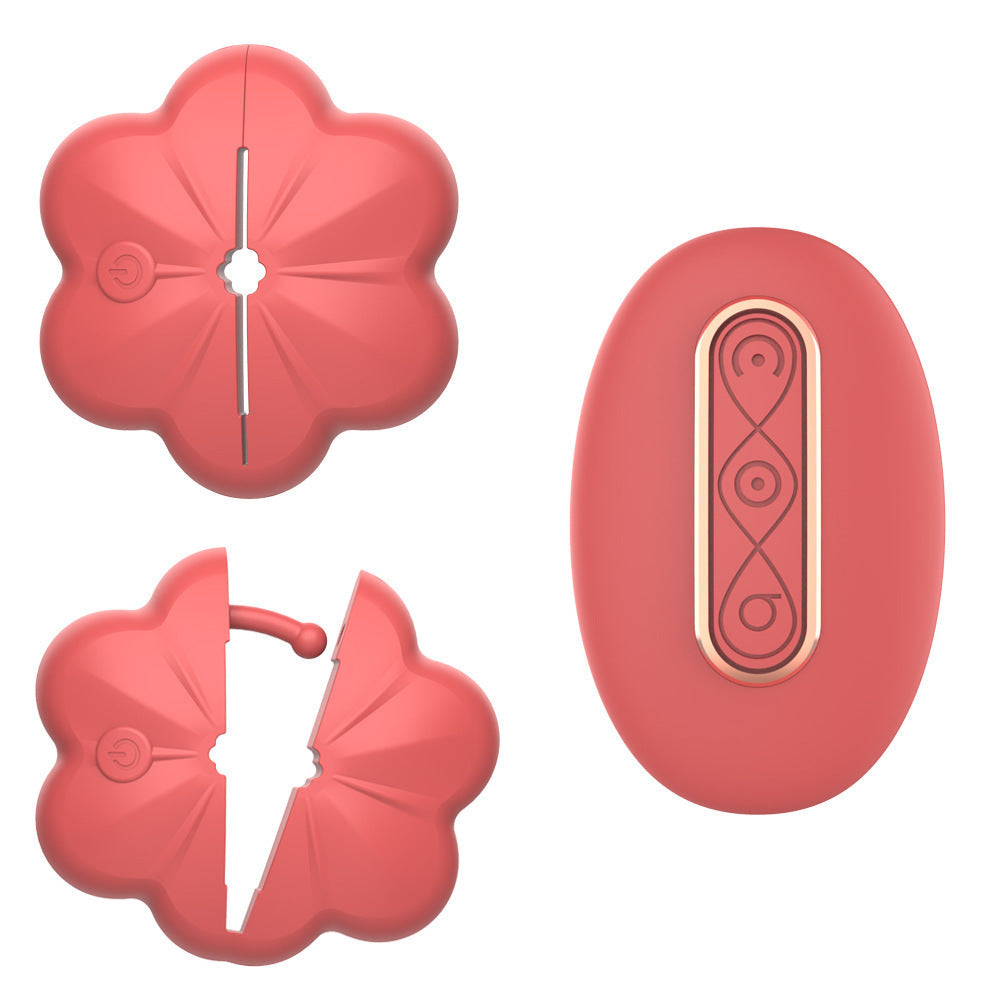 Hot Selling Misty Vibration Clamp Remote Control Multi Speed Breast Massager Adult Toy