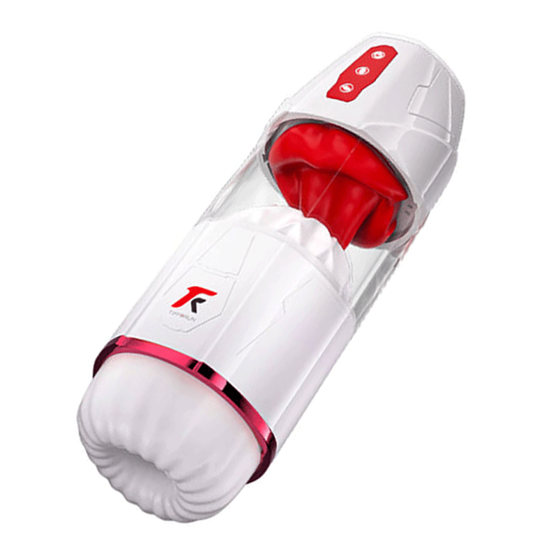 Tihibong vibrating airplane cup electric fully automatic male tongue licking and sucking masturbator, cross-border new product of sex toys