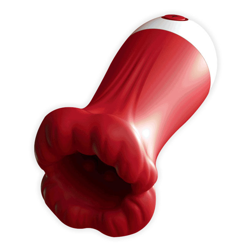 Big Mouth Trainer Smart Male Masturbator – APP Remote Control & Vibrating Stroker