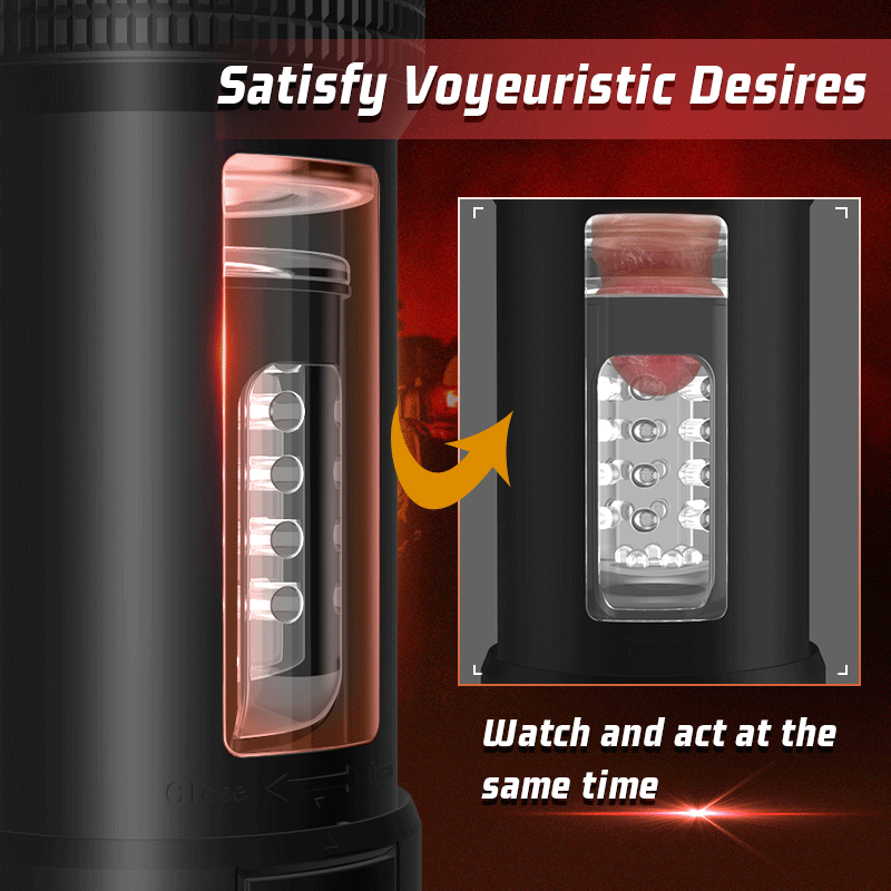 Queen's oral sex 3 In 1 Vagina 10 Vibrating 5 Thrusting 5 Suction Male Masturbator