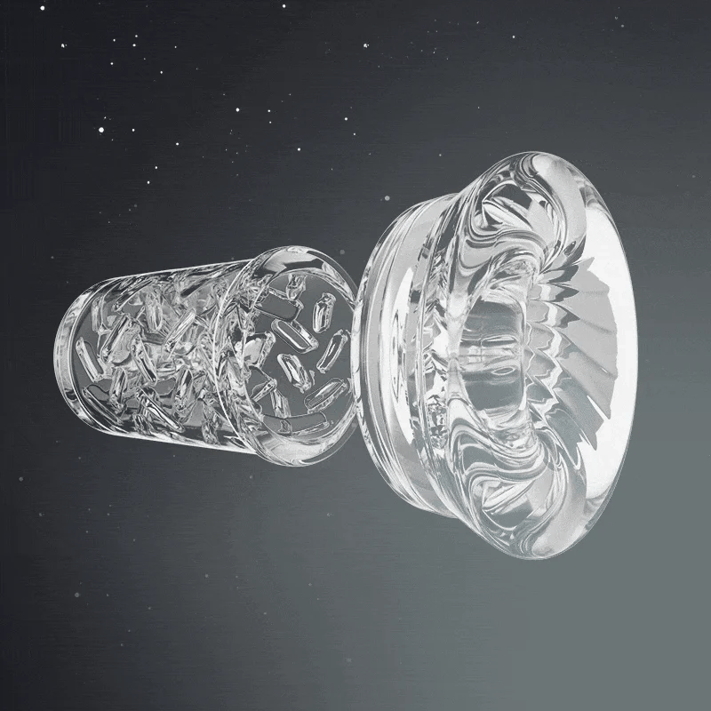 【6.02 IN Depth】 Night Elf 7 Rotation Suction Vacuum Pumps Masturbator Pocket Pussy Adult Male Sex Toys