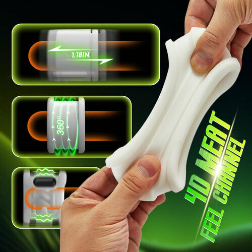 Dreamhorse Thunder God Airplane Cup Telescopic Rotating Vibration Male Masturbator