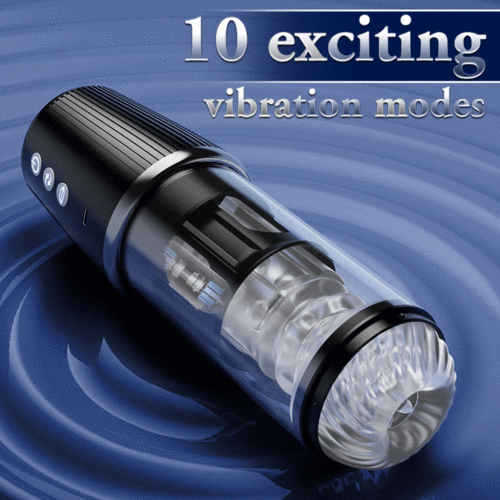 Newvibe 5 Rotating 5 Sucking 7 Vibrating Masturbator & Training 2 IN 1 Adult Toys