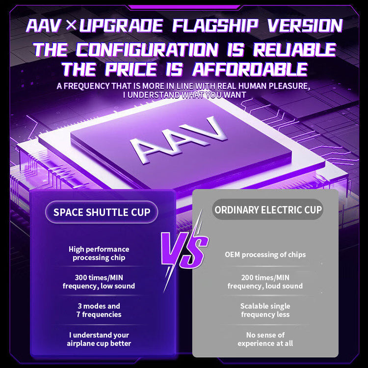 Space plane cup telescopic automatic electric male masturbation simulation channel sex supplies warm up panting voice