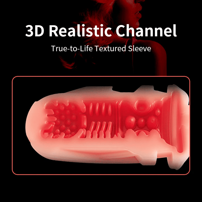 Leten ThundercoreX 6 Thrusting Infrared Heated Realistic Vaginal Masturbator